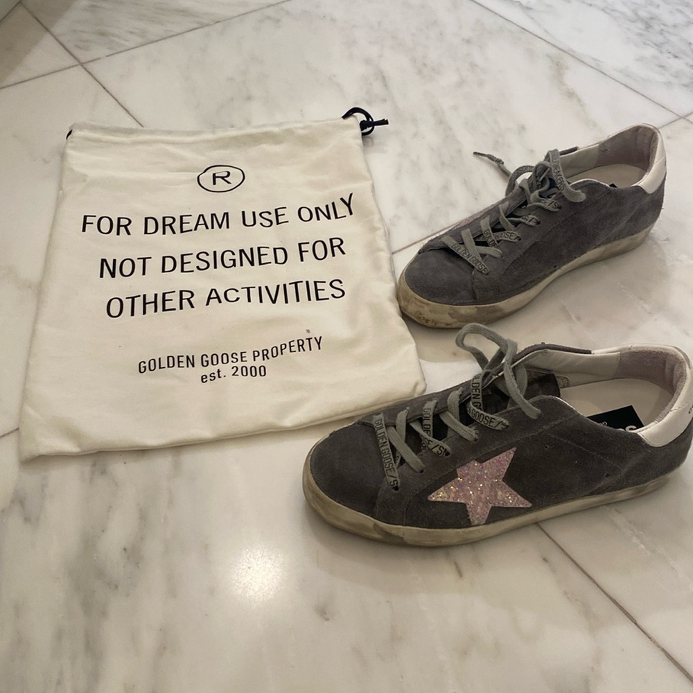 Golden Goose Super-Star Glitter Low Top Sneakerer
(Nordstrom Exclusive)